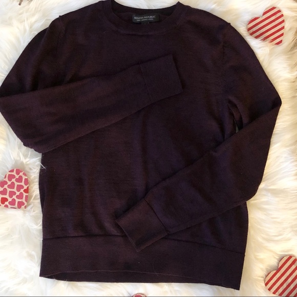 Purple Banana Republic women’s sweater - Picture 1 of 2